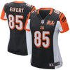 Image of Tyler Eifert Cincinnati Bengals Women's 50th Anniversary Patch Game Jersey - Black 2019