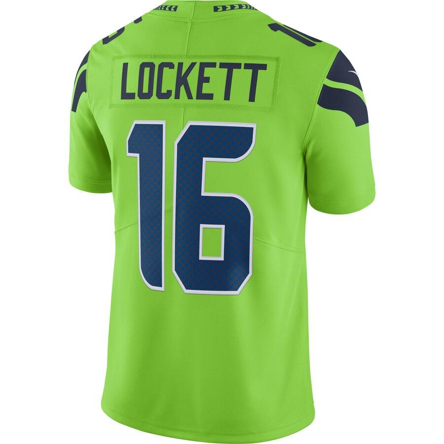 Tyler Lockett Seattle Seahawks Vapor Untouchable Color Rush Limited Player Jersey - Neon Green 2019