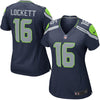 Image of Tyler Lockett Seattle Seahawks Women's Game Jersey - College Navy 2019