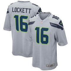 Tyler Lockett Seattle Seahawks Youth Game Jersey - Gray 2019