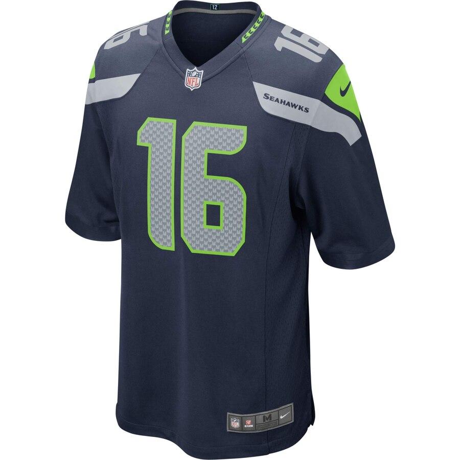 Tyler Lockett Seattle Seahawks Youth Team Color Game Jersey - College Navy 2019
