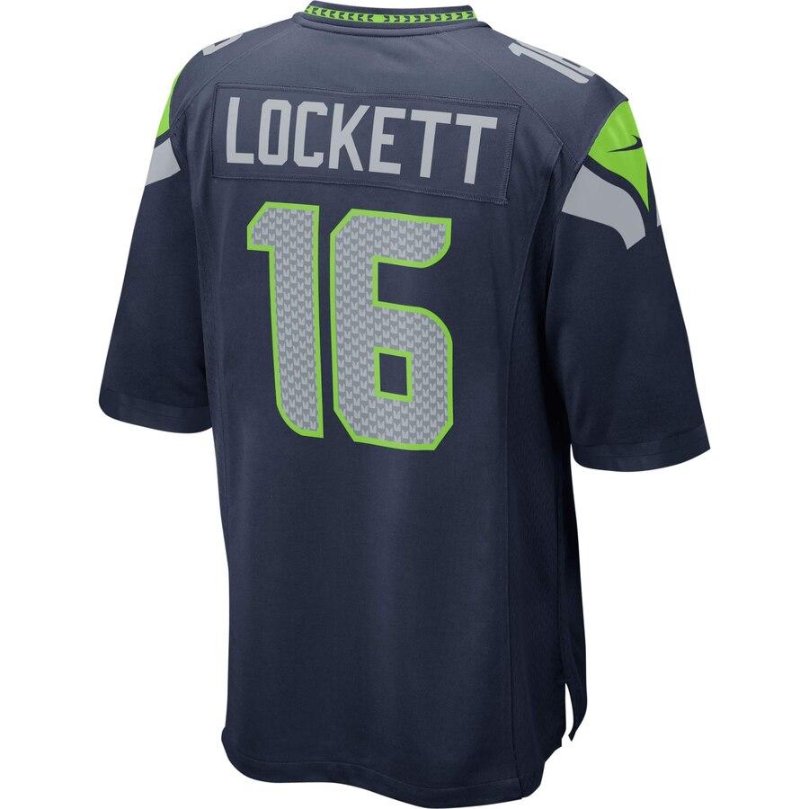 Tyler Lockett Seattle Seahawks Youth Team Color Game Jersey - College Navy 2019