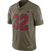 Image of Tyrann Mathieu Arizona Cardinals Salute To Service Limited Jersey - Olive 2019