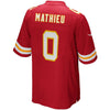 Image of Tyrann Mathieu Kansas City Chiefs Game Jersey – Red 2019