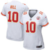 Image of Tyreek Hill Kansas City Chiefs Women's Game Jersey - White 2019