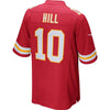 Image of Tyreek Hill Kansas City Chiefs Youth Game Jersey - Red 2019