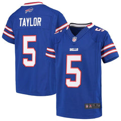 Tyrod Taylor Buffalo Bills Youth Player Game Jersey – Royal 2019