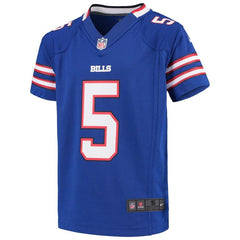 Tyrod Taylor Buffalo Bills Youth Player Game Jersey – Royal 2019