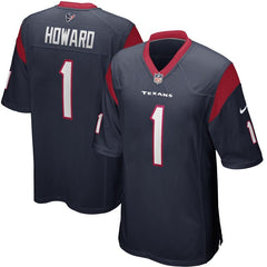 Tytus Howard Houston Texans 2019 NFL Draft First Round Pick Game Jersey – Navy 2019