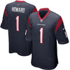 Image of Tytus Howard Houston Texans 2019 NFL Draft First Round Pick Game Jersey – Navy 2019