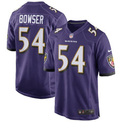 Tyus Bowser Baltimore Ravens NFL Draft Game Jersey - Purple 2019