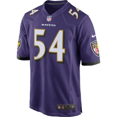 Tyus Bowser Baltimore Ravens NFL Draft Game Jersey - Purple 2019