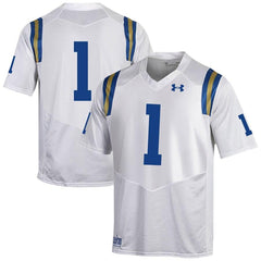 UCLA Bruins Under Armour Premier Football Jersey - White 2019