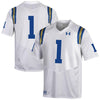 Image of UCLA Bruins Under Armour Premier Football Jersey - White 2019