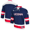 Image of UConn Huskies Colosseum Athletic Machine Hockey Sweater Jersey – Navy 2019