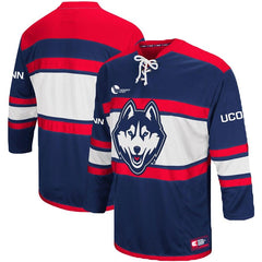 UConn Huskies Colosseum Open Net II Hockey Sweater – Navy 2019