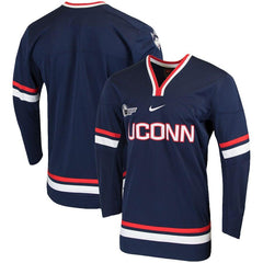 UConn Huskies Replica College Hockey Jersey – Navy 2019