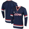 Image of UConn Huskies Replica College Hockey Jersey – Navy 2019