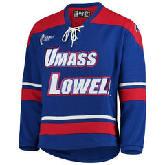 UMass Lowell River Hawks Replica Hockey Jersey – Royal 2019