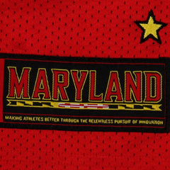 Under Armour Maryland Terrapins #1 Replica Patch Master Jersey - Red 2019