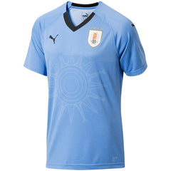 Uruguay National Team Puma Home Blank Jersey - Blue 2019