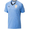 Image of Uruguay National Team Puma Home Blank Jersey - Blue 2019