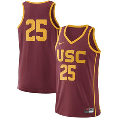 USC Trojans College Replica Basketball Jersey – Cardinal 2019