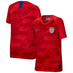 USMNT Youth 2019 Away Replica Stadium Jersey - Red 2019