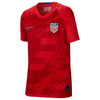 Image of USMNT Youth 2019 Away Replica Stadium Jersey - Red 2019