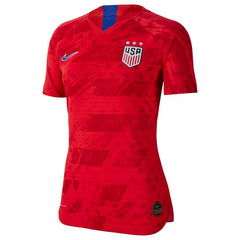 USWNT Women's 2019 Away Vapor Jersey – Red 2019