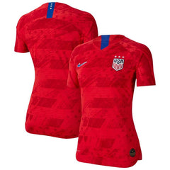 USWNT Women's 2019 Away Vapor Jersey – Red 2019