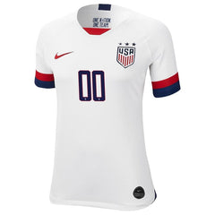 USWNT Women's 2019 Home Vapor Match Custom Jersey – White 2019