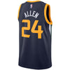 Image of Utah Jazz Grayson Allen Men's Swingman Team Jersey - Navy 2019