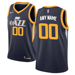 Utah Jazz Swingman Custom Jersey Navy - Icon Edition 2019