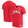 Image of Utah Utes Under Armour NCAA Replica Baseball Performance Jersey – Red 2019