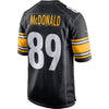 Image of Vance McDonald Pittsburgh Steelers Game Jersey – Black 2019