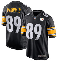 Vance McDonald Pittsburgh Steelers Game Jersey – Black 2019