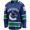 Image of Vancouver Canucks Home Breakaway Custom Jersey - Blue 2019