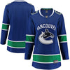 Image of Vancouver Canucks Women's Breakaway Home Jersey - Blue 2019