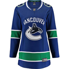 Vancouver Canucks Women's Breakaway Home Jersey - Blue 2019