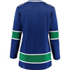 Image of Vancouver Canucks Women's Breakaway Home Jersey - Blue 2019