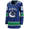 Image of Vancouver Canucks Women's Home Breakaway Custom Jersey - Blue 2019