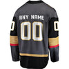 Image of Vegas Golden Knights Home Breakaway Custom Jersey - Black 2019