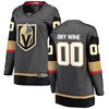 Image of Vegas Golden Knights Women's Home Breakaway Custom Jersey - Black 2019