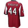 Image of Vic Beasley Atlanta Falcons Game Jersey - Red 2019