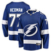 Image of Victor Hedman Tampa Bay Lightning Home Premier Breakaway Player Jersey – Blue 2019