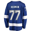 Image of Victor Hedman Tampa Bay Lightning Home Premier Breakaway Player Jersey – Blue 2019