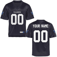 Villanova Wildcats Personalized Football Name &amp; Number Jersey - Navy Blue 2019