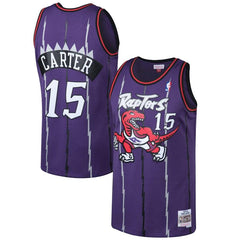 Vince Carter Toronto Raptors Mitchell &amp; Ness 1998-99 Hardwood Classics Swingman Jersey - Purple 2019
