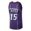 Image of Vince Carter Toronto Raptors Mitchell &amp; Ness 1998-99 Hardwood Classics Swingman Jersey - Purple 2019